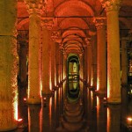 basilica cistern in istanbul turkey