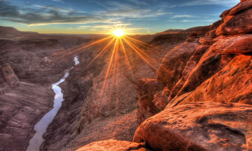 Grand-Canyon-Inner-Canyon-Sunset